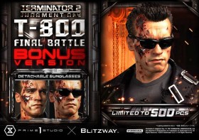 T-800 Final Battle Deluxe Bonus Version Terminator 2 Museum Masterline Series 1/3 Statue by Prime 1 Studio