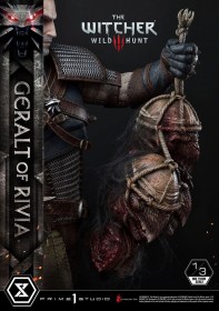 Geralt von Riva Witcher 3 Wild Hunt 1/3 Statue by Prime 1 Studio