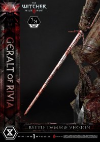 Geralt von Rivia Battle Damage Version Witcher 3 Wild Hunt 1/3 Statue by Prime 1 Studio