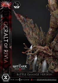 Geralt von Rivia Battle Damage Version Witcher 3 Wild Hunt 1/3 Statue by Prime 1 Studio