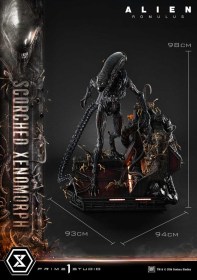 Scorched Xenomorph Deluxe Bonus Alien Romulus 1/3 Statue by Prime 1 Studio