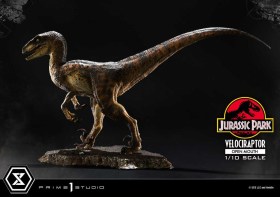 Velociraptor Open Mouth Jurassic Park Prime Collectibles 1/10 Statue by Prime 1 Studio