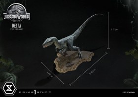 Delta Jurassic World Fallen Kingdom Prime Collectibles 1/10 Statue by Prime 1 Studio