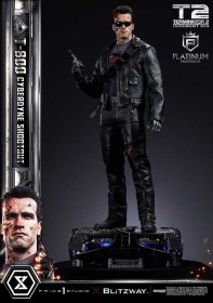 T-800 Cyberdyne Shootout Terminator 2 Platimum Masterline Series 1/3 Statue by Prime 1 Studio