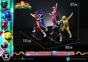 Mighty Morphin Power Rangers Deluxe Version Set of 5 Statues 1/4 by Prime 1 Studio