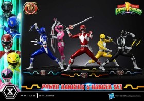 Mighty Morphin Power Rangers Deluxe Version Set of 5 Statues 1/4 by Prime 1 Studio