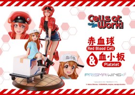 Red Blood Cell & Platelet Cells at Work PVC Statue by Prime 1 Studio