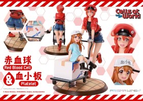 Red Blood Cell & Platelet Cells at Work PVC Statue by Prime 1 Studio