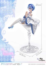Rem Glass Edition Re:Zero Starting Life in Another World 1/7 Statue by Prime 1 Studio