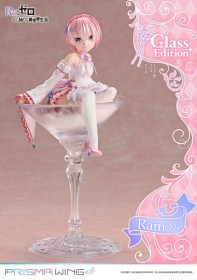 Ram Glass Edition Re:ZERO Starting Life in Another World Prisma Wing PVC 1/7 Statue by Prime 1 Studio