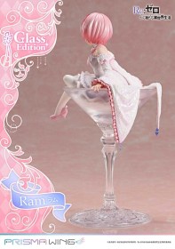 Ram Glass Edition Re:ZERO Starting Life in Another World Prisma Wing PVC 1/7 Statue by Prime 1 Studio