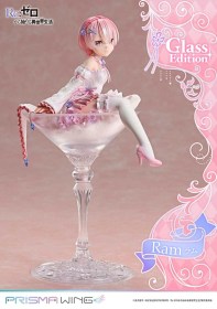 Ram Glass Edition Re:ZERO Starting Life in Another World Prisma Wing PVC 1/7 Statue by Prime 1 Studio