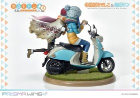 Nadeshiko Kagamihara & Rin Shima Laid-Back Camp Prisma Wing PVC 1/7 Statue by Prime 1 Studio