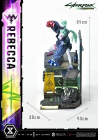 Rebecca Cyberpunk Edgerunners 1/4 Statue by Prime 1 Studio