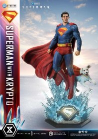 Superman with Krypto Superman (2025) 1/3 Statue by Prime 1 Studio