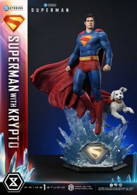 Superman with Krypto Superman (2025) 1/3 Statue by Prime 1 Studio
