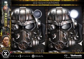 Maximus Power Armor Deluxe Version Fallout 1/4 Statue by Prime 1 Studio
