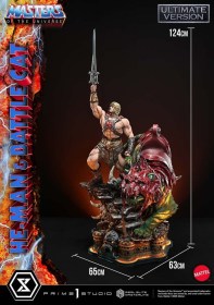 He-Man & Battle Cat Ultimate Version Masters of the Universe 1/4 Statue by Prime 1 Studio