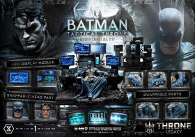 Batman Tactical Throne Deluxe Version DC Comics Throne Legacy Collection 1/4 Statue by Prime 1 Studio