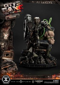 Bane on Throne Batman (Comics) City of Bane 1/4 Scale Statue by Prime 1 Studio