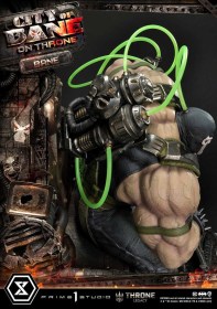 Bane on Throne Batman (Comics) City of Bane 1/4 Scale Statue by Prime 1 Studio