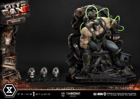 Bane on Throne Deluxe Batman (Comics) City of Bane 1/4 Scale Statue by Prime 1 Studio