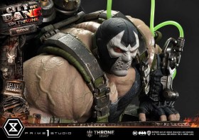 Bane on Throne Deluxe Batman (Comics) City of Bane 1/4 Scale Statue by Prime 1 Studio