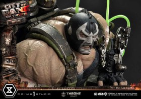 Bane on Throne Deluxe Batman (Comics) City of Bane 1/4 Scale Statue by Prime 1 Studio