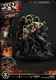 Bane on Throne Deluxe Bonus Batman (Comics) City of Bane 1/4 Scale Statue by Prime 1 Studio