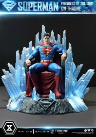 Superman Fortress of Solitude on Throne (Gabriele Dell'Otto) DC Comics 1/4 Statue by Prime 1 Studio