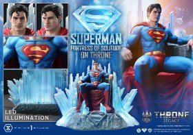 Superman Fortress of Solitude on Throne (Gabriele Dell'Otto) DC Comics 1/4 Statue by Prime 1 Studio