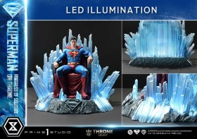 Superman Fortress of Solitude on Throne (Gabriele Dell'Otto) DC Comics 1/4 Statue by Prime 1 Studio