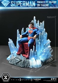 Superman Fortress of Solitude on Throne (Gabriele Dell'Otto) DC Comics 1/4 Statue by Prime 1 Studio