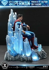 Superman Fortress of Solitude on Throne (Gabriele Dell'Otto) DC Comics 1/4 Statue by Prime 1 Studio
