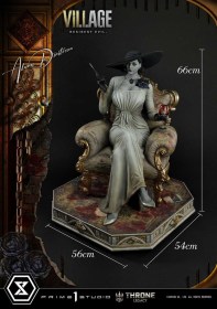 Alcina Dimitrescu Resident Evil Village Throne Legacy Collection 1/4 Statue by Prime 1 Studio