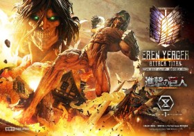 Eren Yeager Attack Titan Bonus Version Attack on Titan (TV animation) Statue by Prime 1 Studio