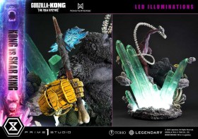 Kong vs Skar King Bonus Version Godzilla x Kong The New Empire Statue by Prime 1 Studio