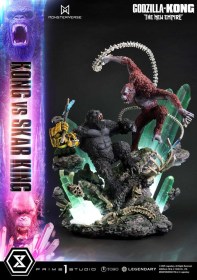 Kong vs Skar King Bonus Version Godzilla x Kong The New Empire Statue by Prime 1 Studio