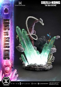 Kong vs Skar King Bonus Version Godzilla x Kong The New Empire Statue by Prime 1 Studio