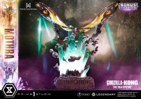 Mothra Bonus Godzilla x Kong The New Empire Ultimate Diorama Masterline Series Statue by Prime 1 Studio