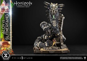 Aloy vs. The Slitherfang Bonus Horizon Forbidden West Statue by Prime 1 Studio