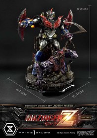 Mazinger Z Ultimate Diorama Masterline Statue Concept Design Josh Nizzi Deluxe Bonus Version by Prime 1 Studio