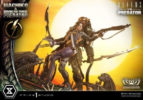 Machiko & Broken Tusk Predator DX Version Aliens vs. Predator (Comic) 1/4 Statue by Prime 1 Studio