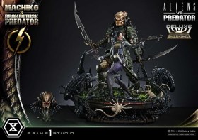 Machiko & Broken Tusk Predator DX Version Aliens vs. Predator (Comic) 1/4 Statue by Prime 1 Studio