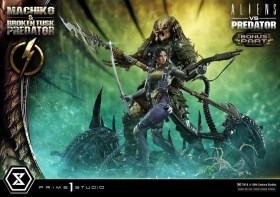 Machiko & Broken Tusk Predator DX Bonus Version Aliens vs. Predator (Comic) 1/4 Statue by Prime 1 Studio
