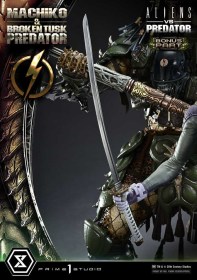 Machiko & Broken Tusk Predator DX Bonus Version Aliens vs. Predator (Comic) 1/4 Statue by Prime 1 Studio