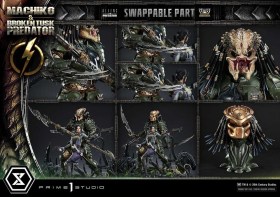 Machiko & Broken Tusk Predator DX Bonus Version Aliens vs. Predator (Comic) 1/4 Statue by Prime 1 Studio