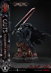 Guts, Berserker Armor Grunbeld vs. Guts Deluxe Bonus Berserk 1/4 Statue by Prime 1 Studio