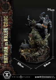 Batman Versus Killer Croc Ultimate Premium Masterline Series 1/4 Statue by Prime 1 Studio