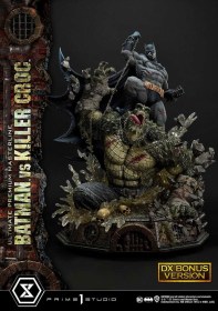 Batman Versus Killer Croc Deluxe Bonus Version Ultimate Premium Masterline Series 1/4 Statue by Prime 1 Studio